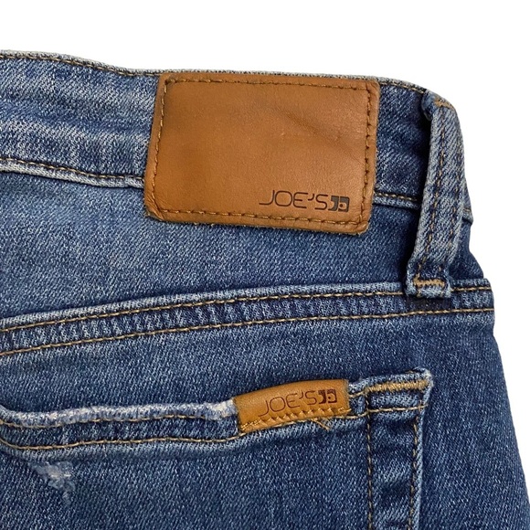 Joe's Jeans The Cigarette Straight Ankle Becka Jeans Distressed Mid Rise 27 - Picture 12 of 16